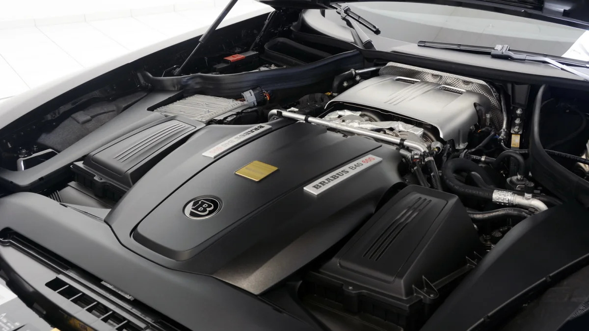 Mercedes-AMG GT Brabus 600 engine