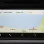 Google Maps inside the Android Auto operating system.