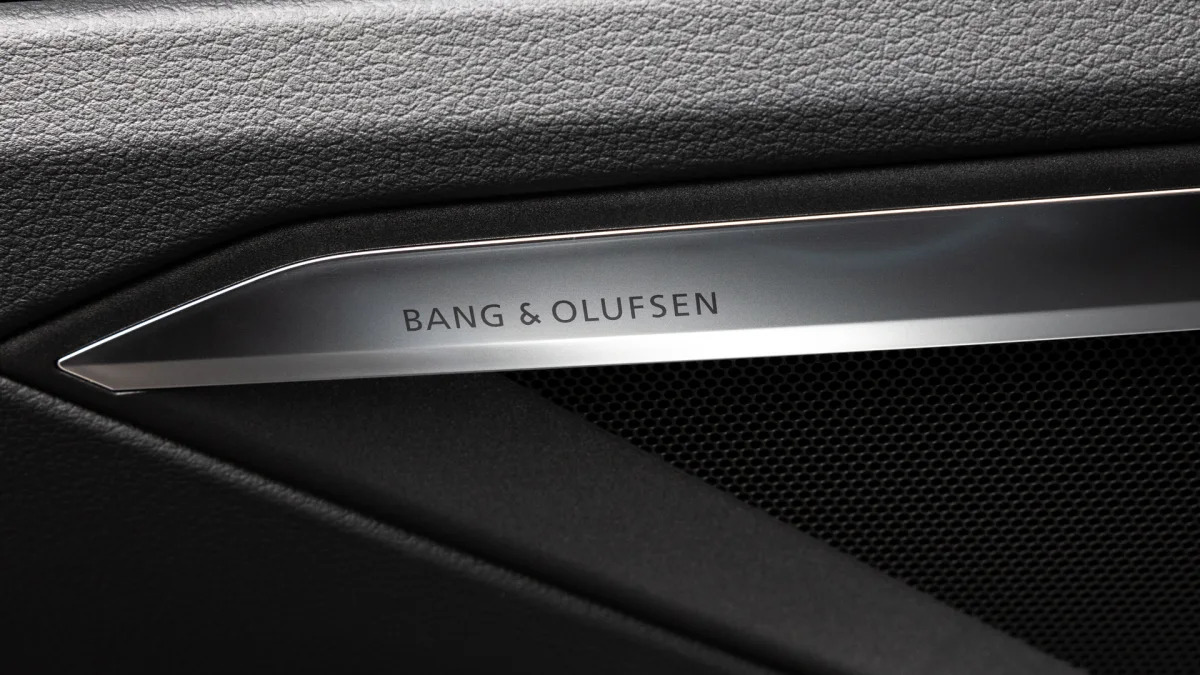 2024 Audi Q8 E-Tron Bang and Olufsen detail
