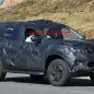 Nissan Navara SUV Spy Shots Three Quarter Front Exterior