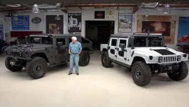 Mil-Spec Hummers rumble into Jay Leno's Garage