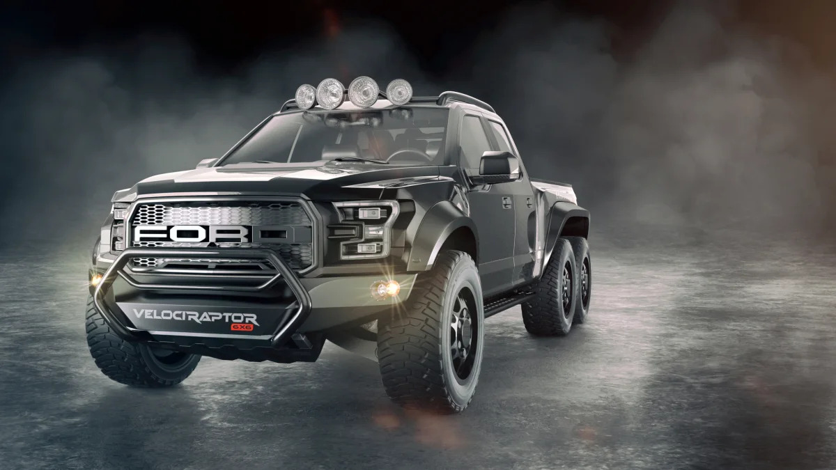 Hennessey Performance VelociRaptor 6X6 Concept Front End Exterior