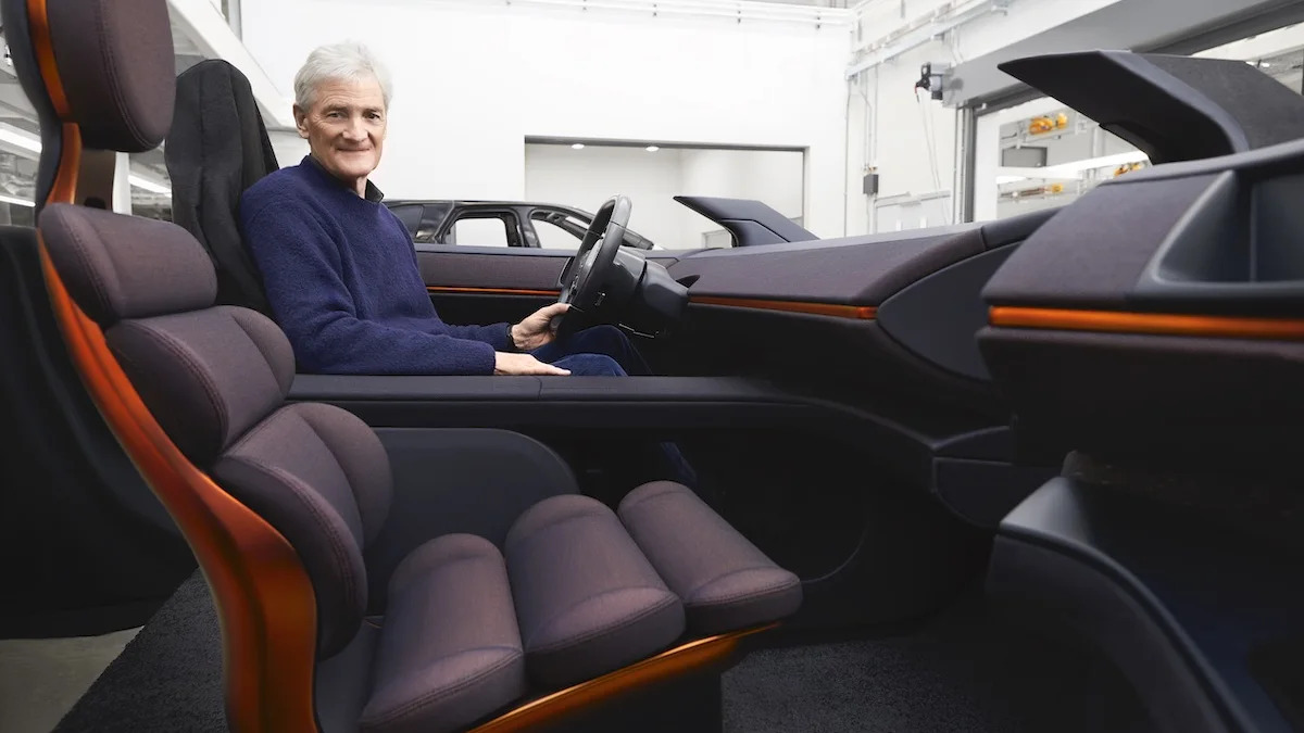 James+Dyson+and+Car+interior