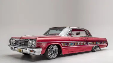 Lowriders at the Petersen Museum