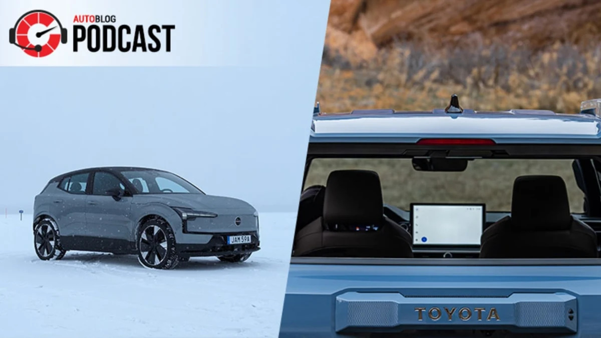 Driving Volvos on ice, and the 2025 Toyota 4Runner is almost here | Autoblog Podcast #826