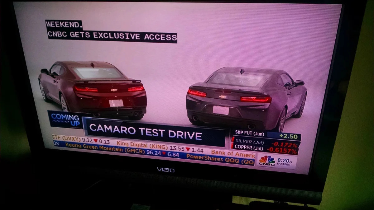 2016 Chevy Camaro leaked images