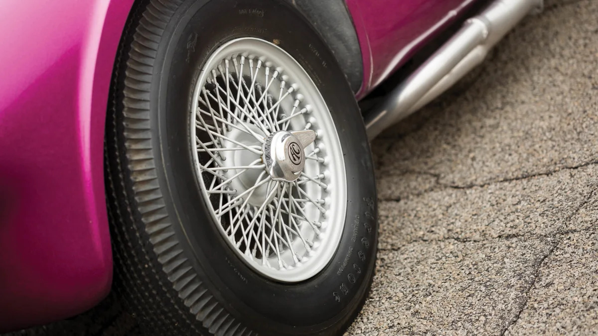 1963 Shelby 289 Cobra Dragonsnake wheel detail