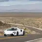 McLaren Artura action wide open desert