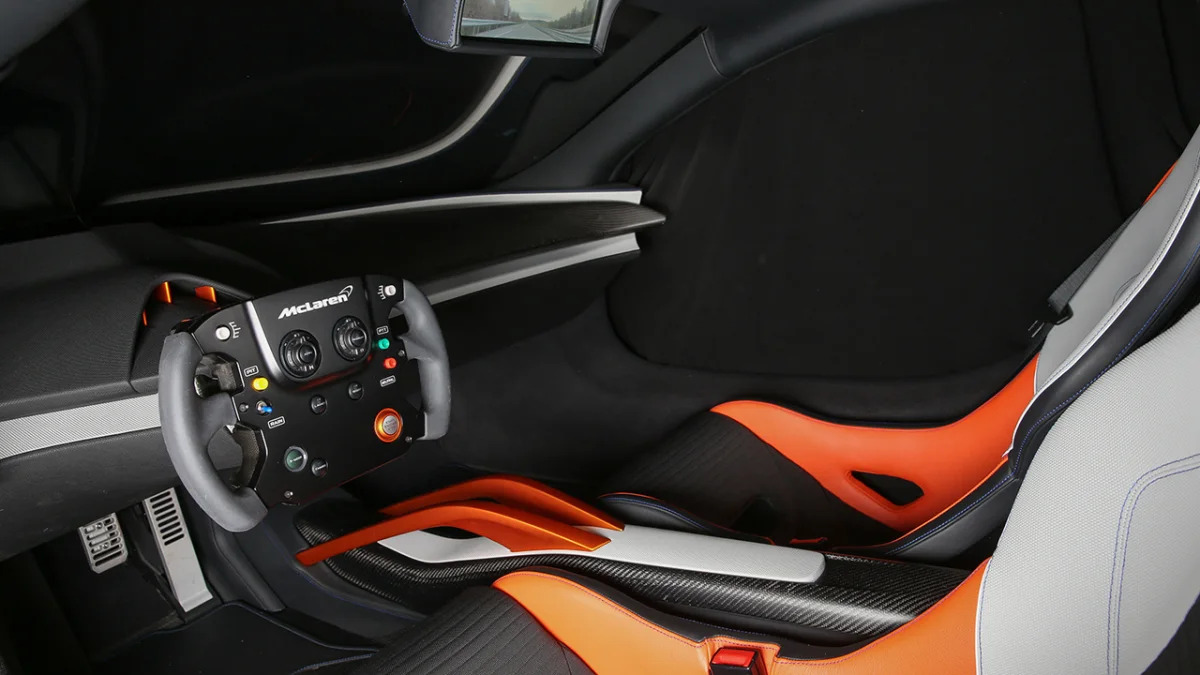 McLaren 675LT JVCKenwood Concept interior