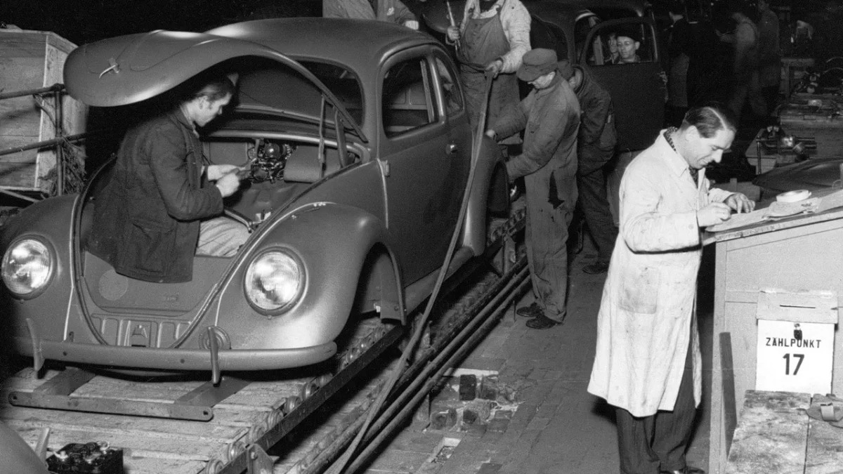 Volkswagen Beetle production Wolfsburg