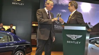 Bentley changes the guard at the 2011 Detroit Auto Show