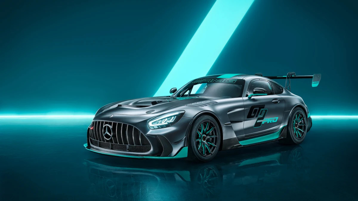 2023 Mercedes-AMG GT2 Pro is a 750-hp no-holds-barred race car