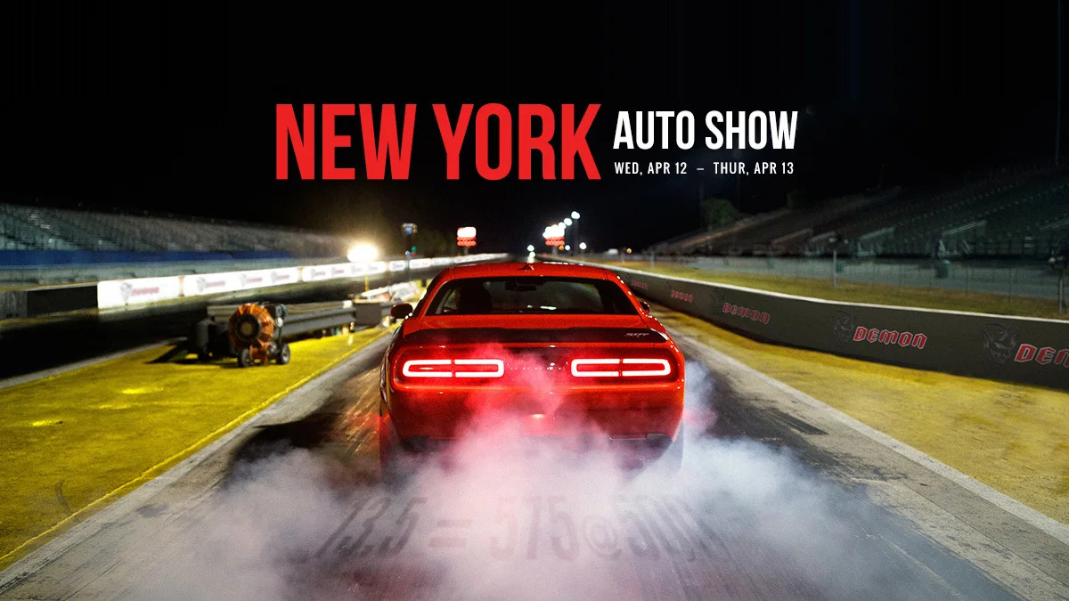 Dodge Demon New York auto show