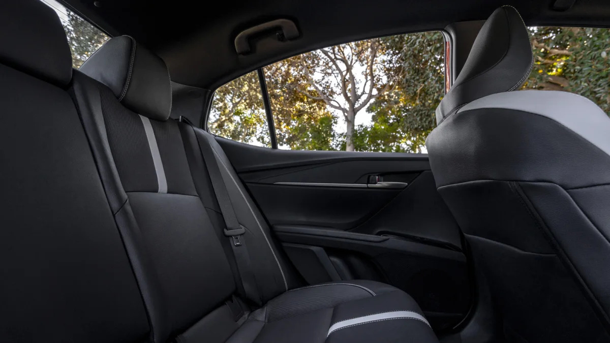 2025 Toyota Camry SE back seat