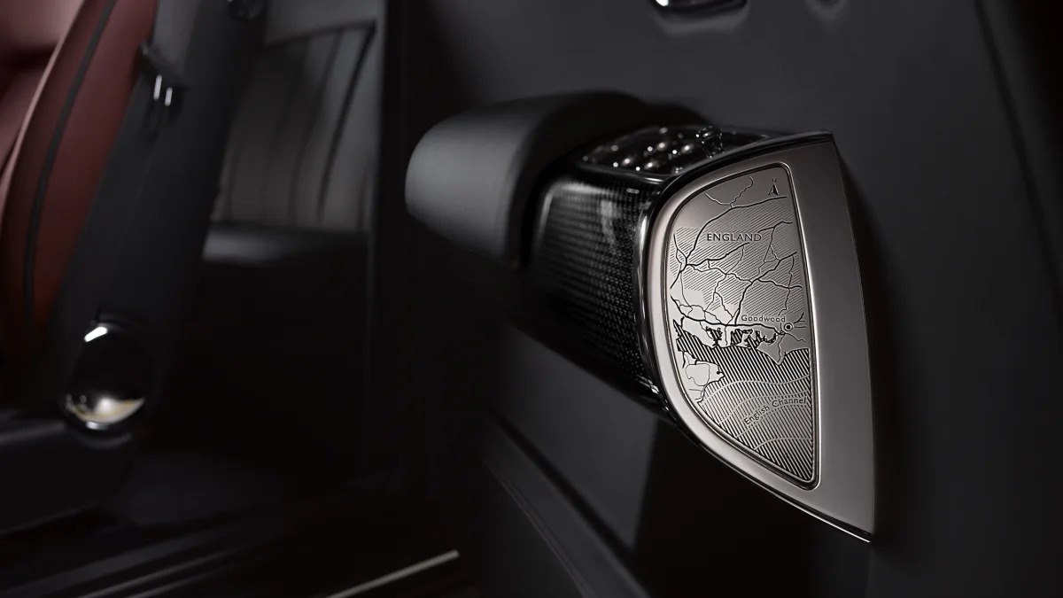 Rolls-Royce Phantom Zenith Collection armrest