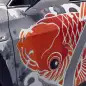 Lexus UX tattooed art car