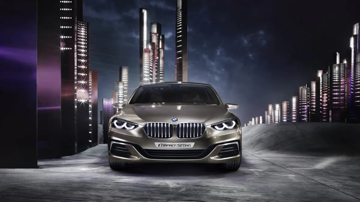 BMW Concept Compact Sedan front