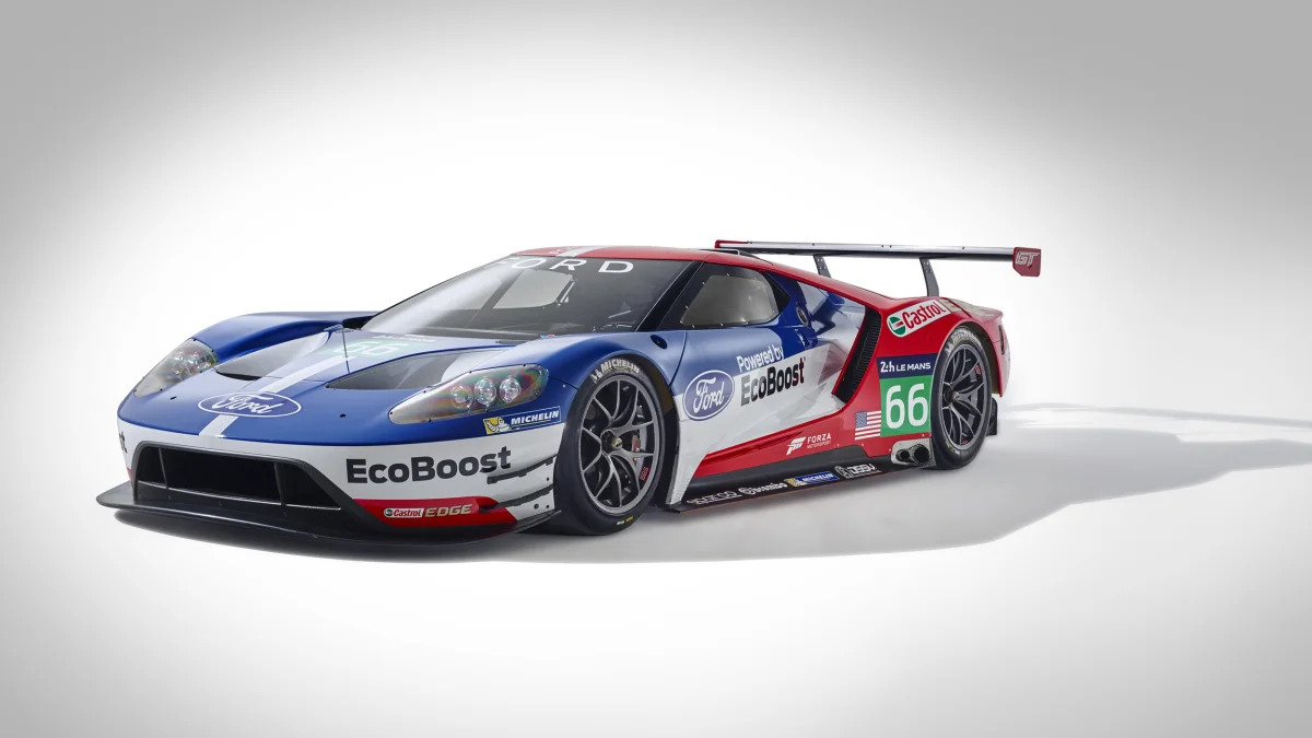 Ford GT LM GTE Pro front side 3/4