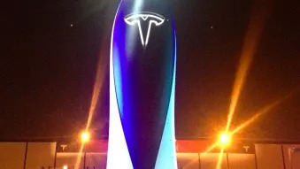 Tesla Supercharger Unveiling