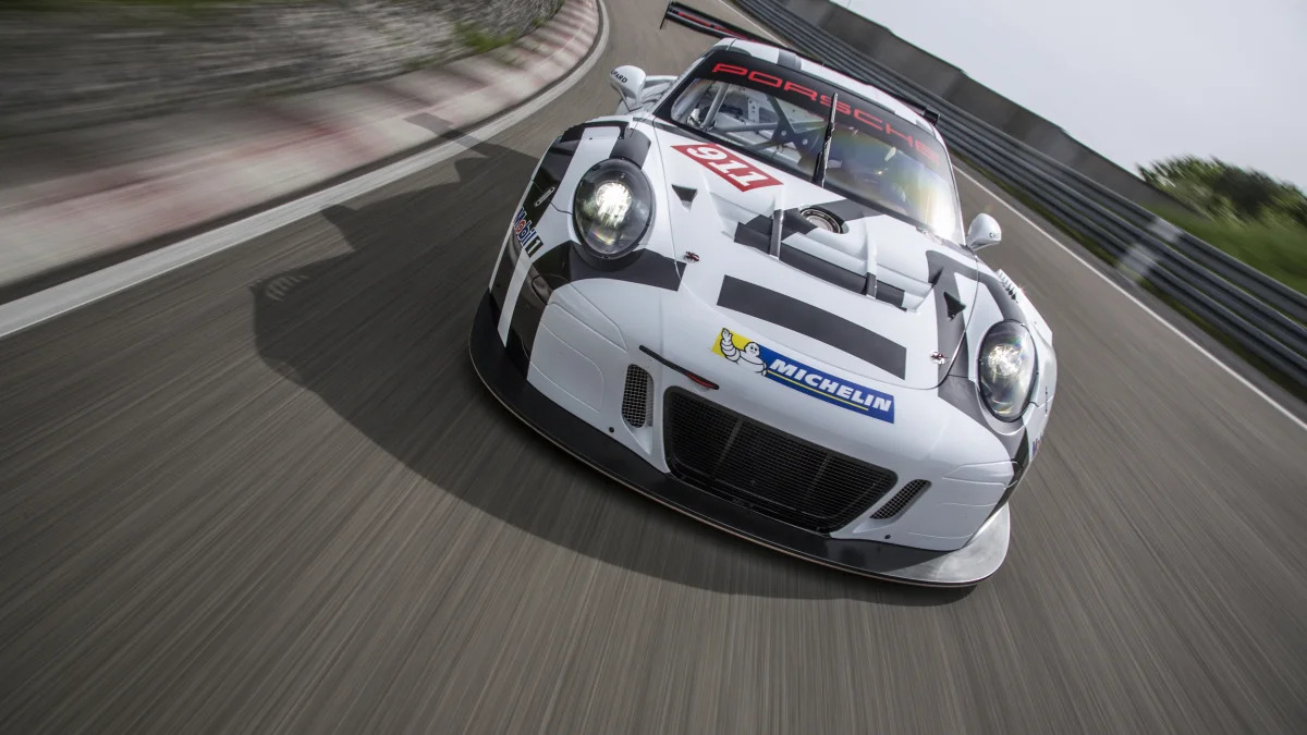 2016 Porsche 911 GT3 R track front