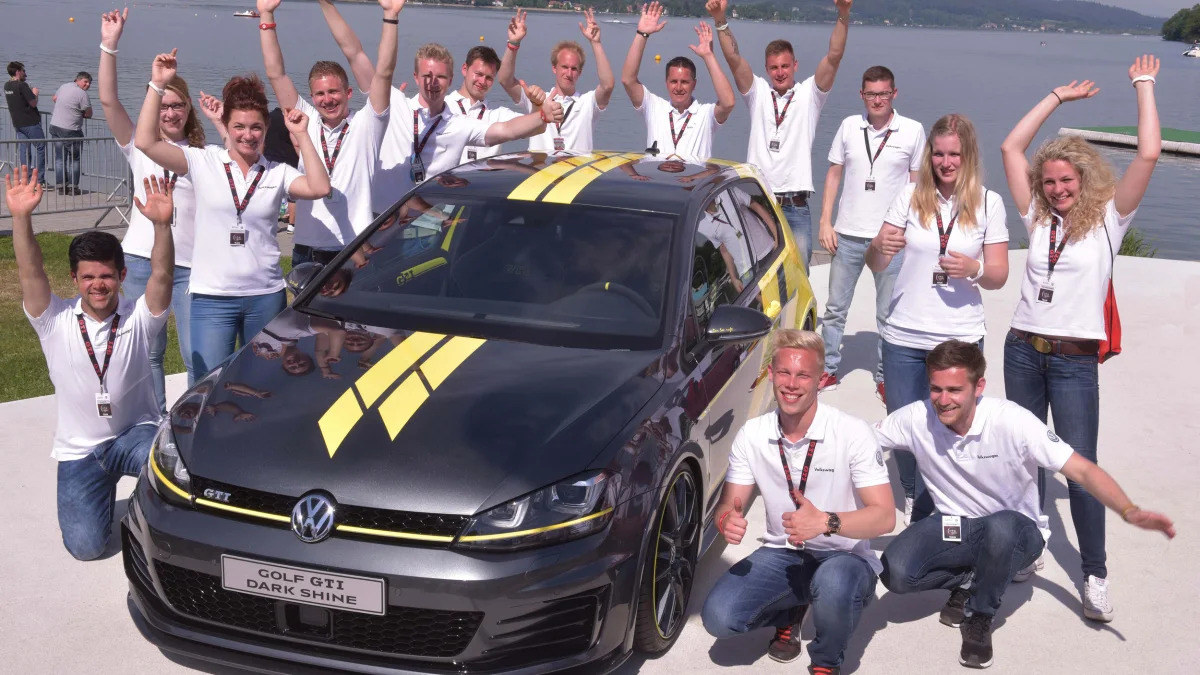 VW Golf GTI Dark Shine edition worthersee apprentices