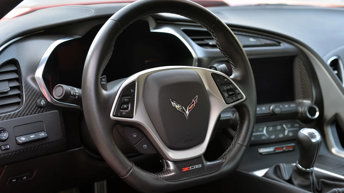 2015 Chevrolet Corvette Z06 steering wheel