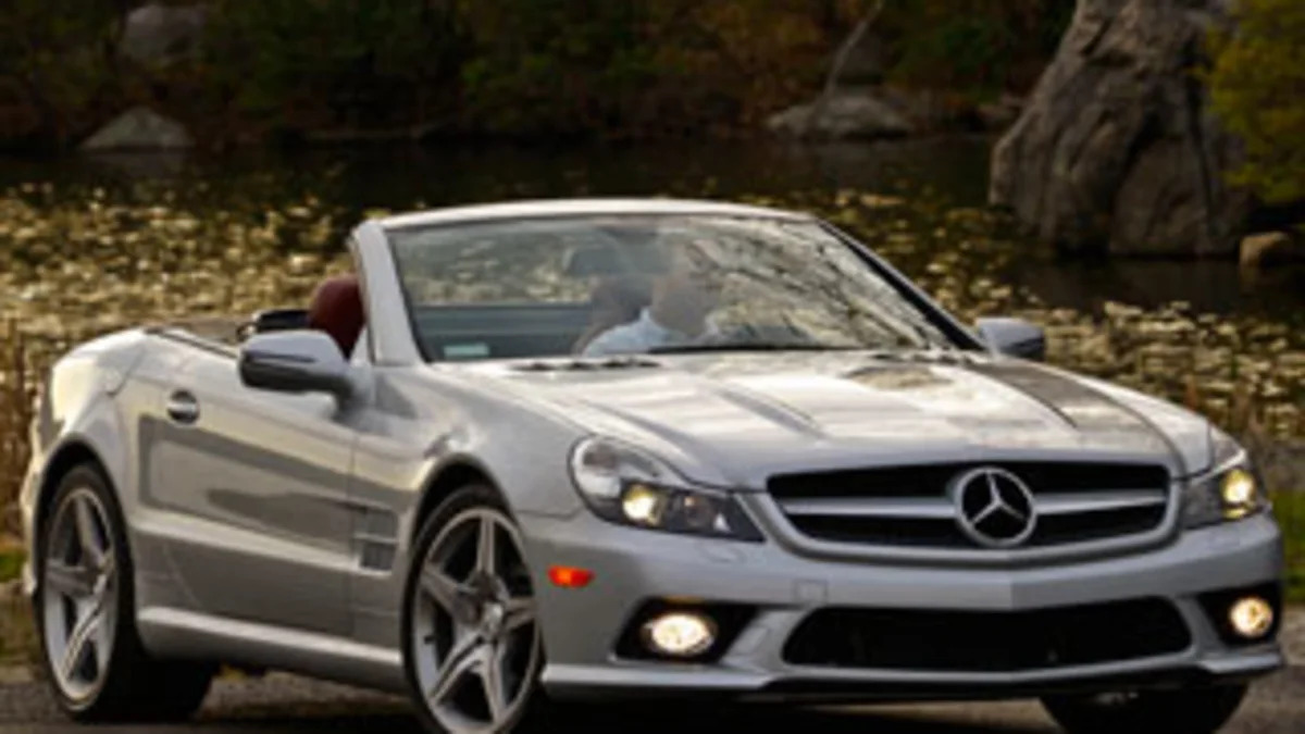 Top Premium Sporty Car:  Mercedes-Benz SL-Class