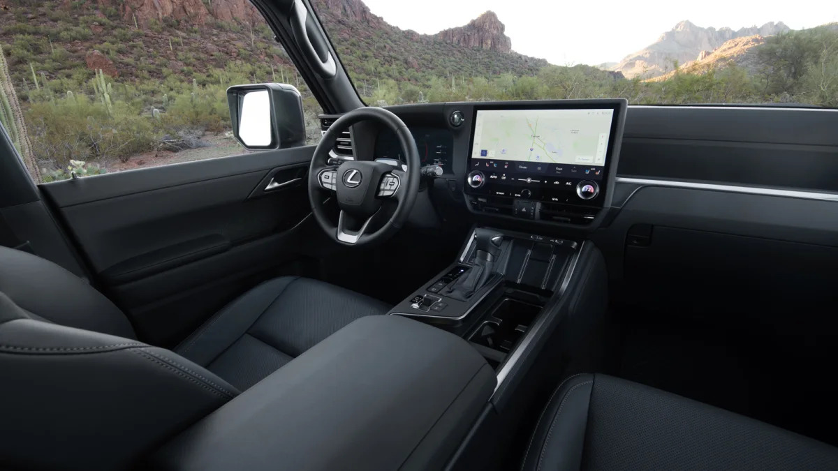 2024 Lexus GX 550 Overtrail interior