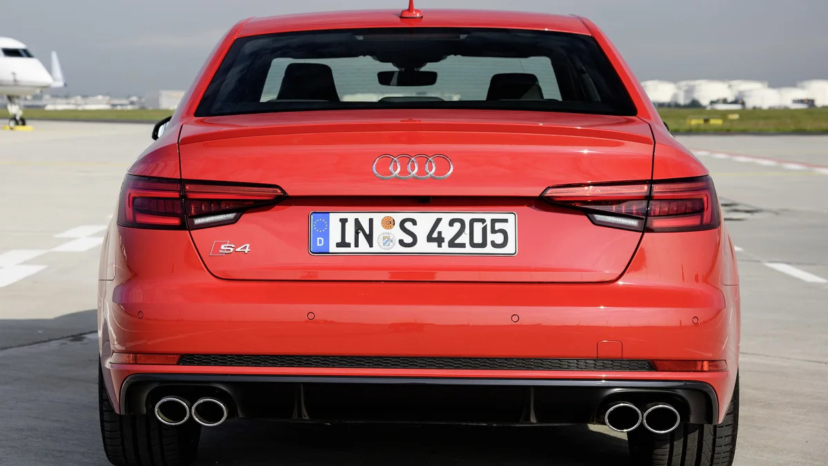 2017 Audi S4 rear view