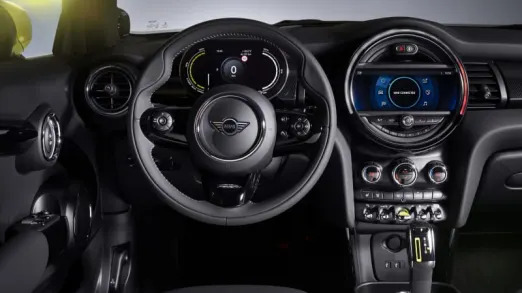 Mini Cooper SE electric hatchback interior