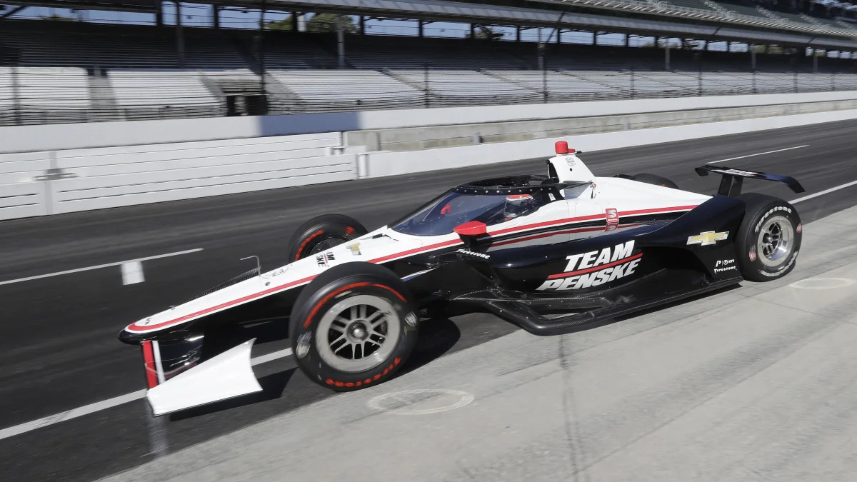 IndyCar Aeroscreen Test Auto Racing