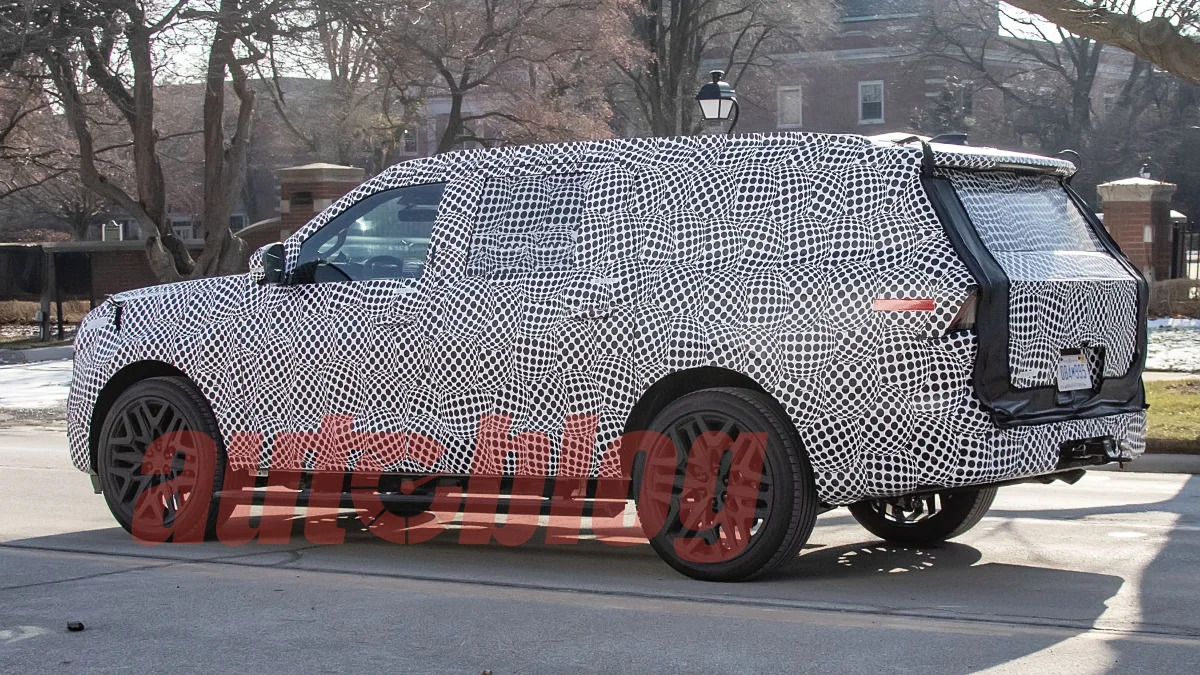 Foto espía de la Lincoln Navigator 2025