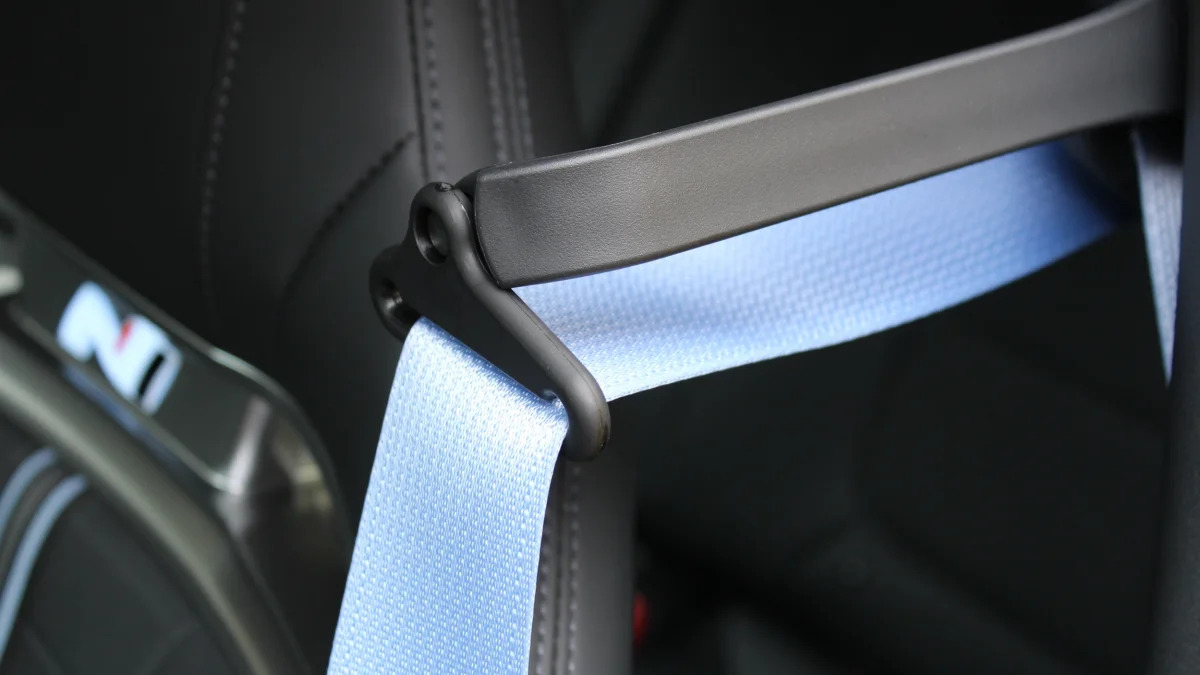 2022 Hyundai Veloster N - seatbelt extender