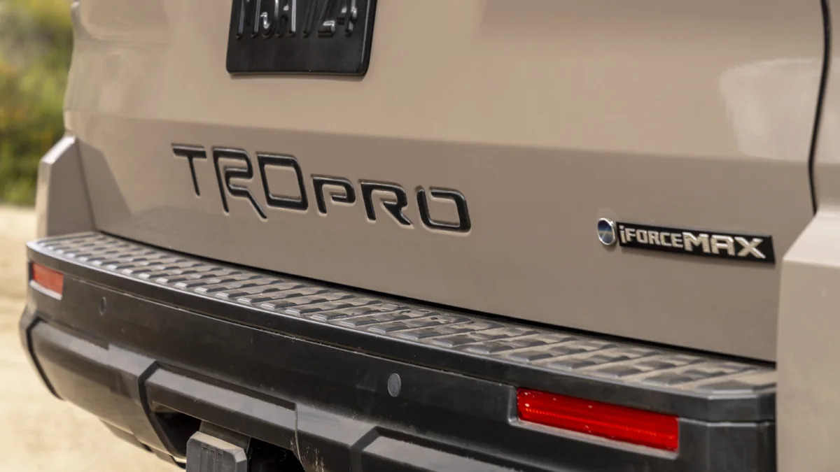 2025 Toyota 4Runner TRD Pro rear badging