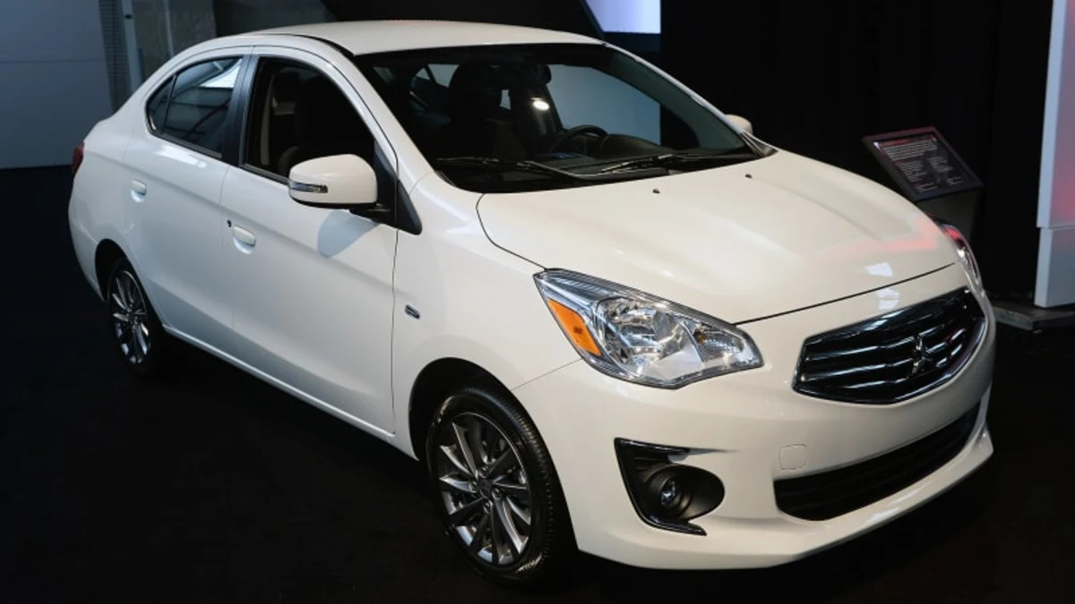 2017 Mitsubishi Mirage G4 has a trunk for your junk