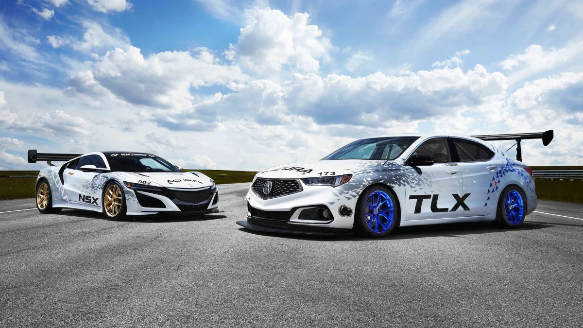 Acura TLX A-Spec and NSX