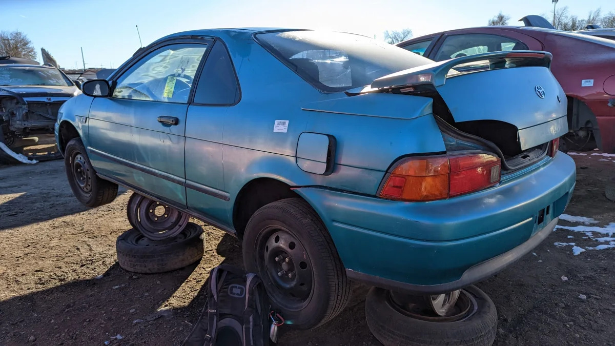 34 - 1995 Toyota Paseo in Colorado junkyard - photo by Murilee Martin