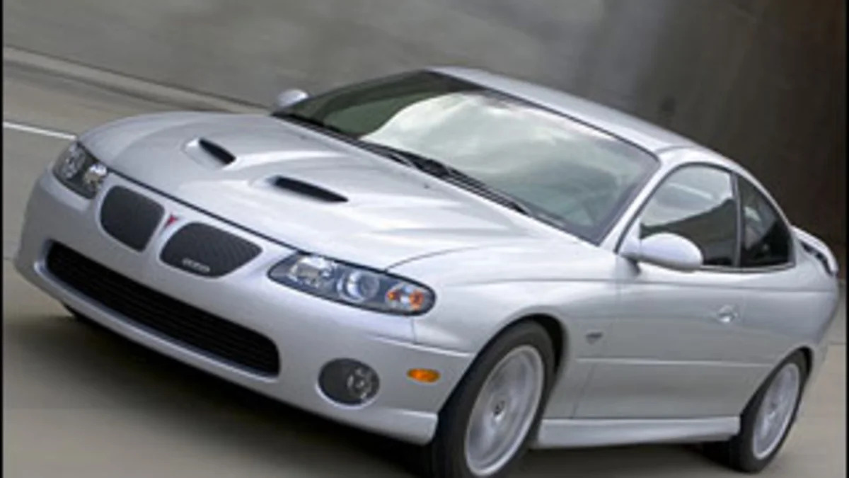 Cheap Used Coupe: 2006 Pontiac GTO