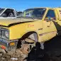 60 - 1982 Isuzu P'up Diesel in Colorado wrecking yard - photo by Murilee Martin