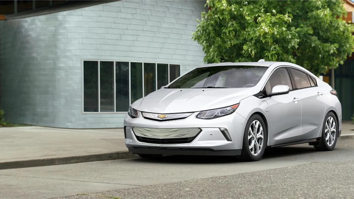 2016 Chevy Volt in Iridescent Pearl Tricoat