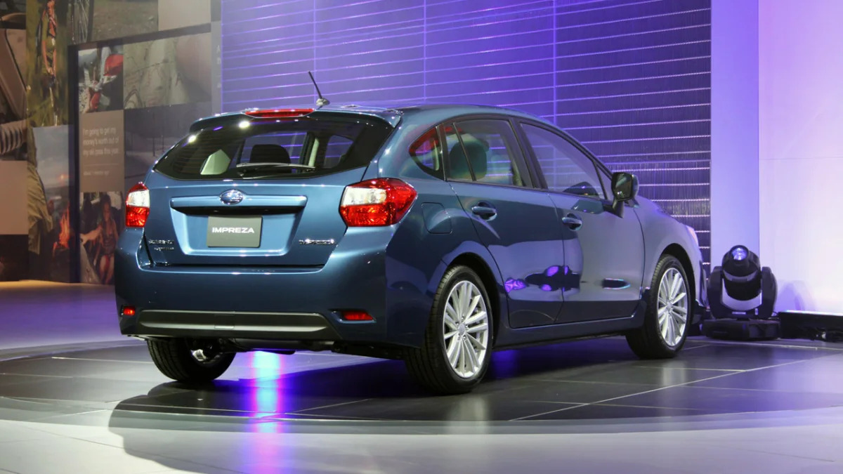2012 Subaru Impreza Five-Door: New York 2011