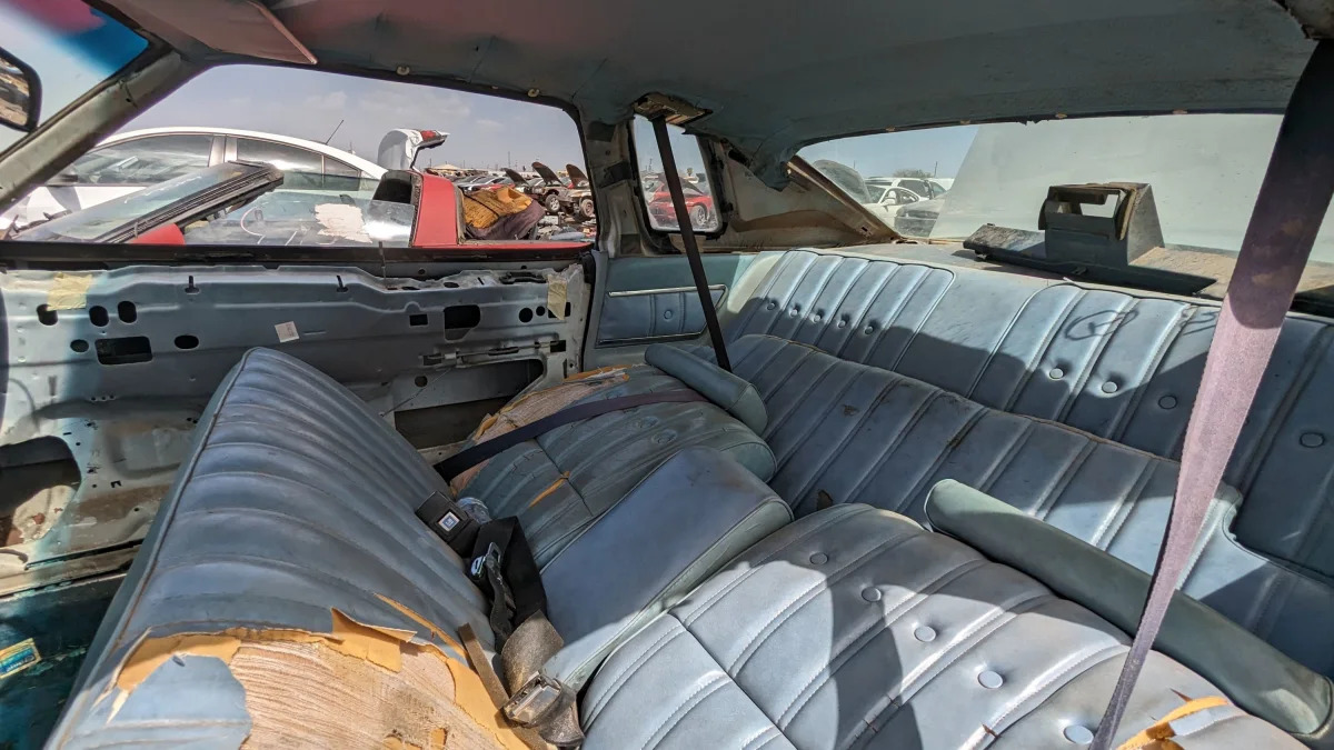 12 - 77 Chevrolet Malibu Coupe in Arizona junkyard - photo by Murilee Martin