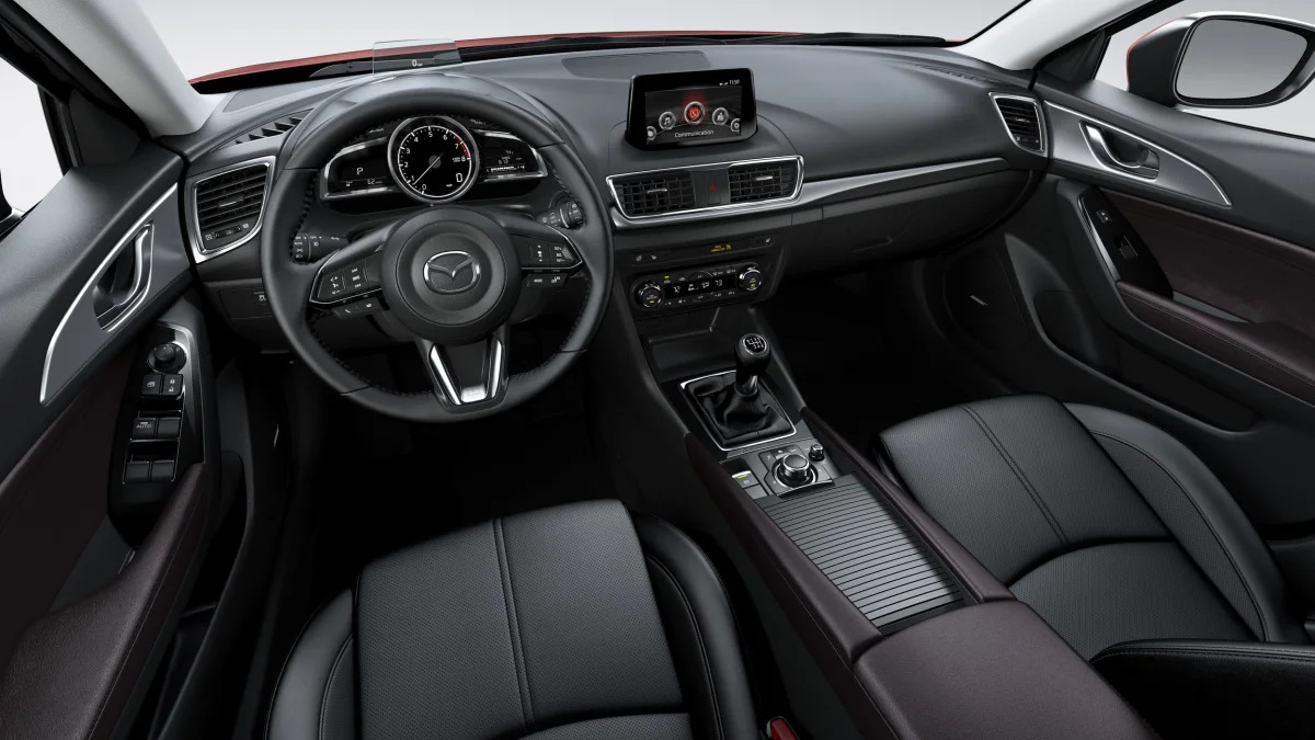 2017 Mazda3 Interior Overhead Front Seats