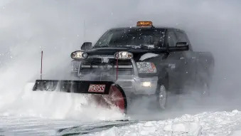 Plowing Snow with a Heavy-Duty Truck