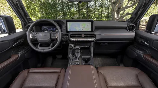 2024 Toyota Land Cruiser interior in Java