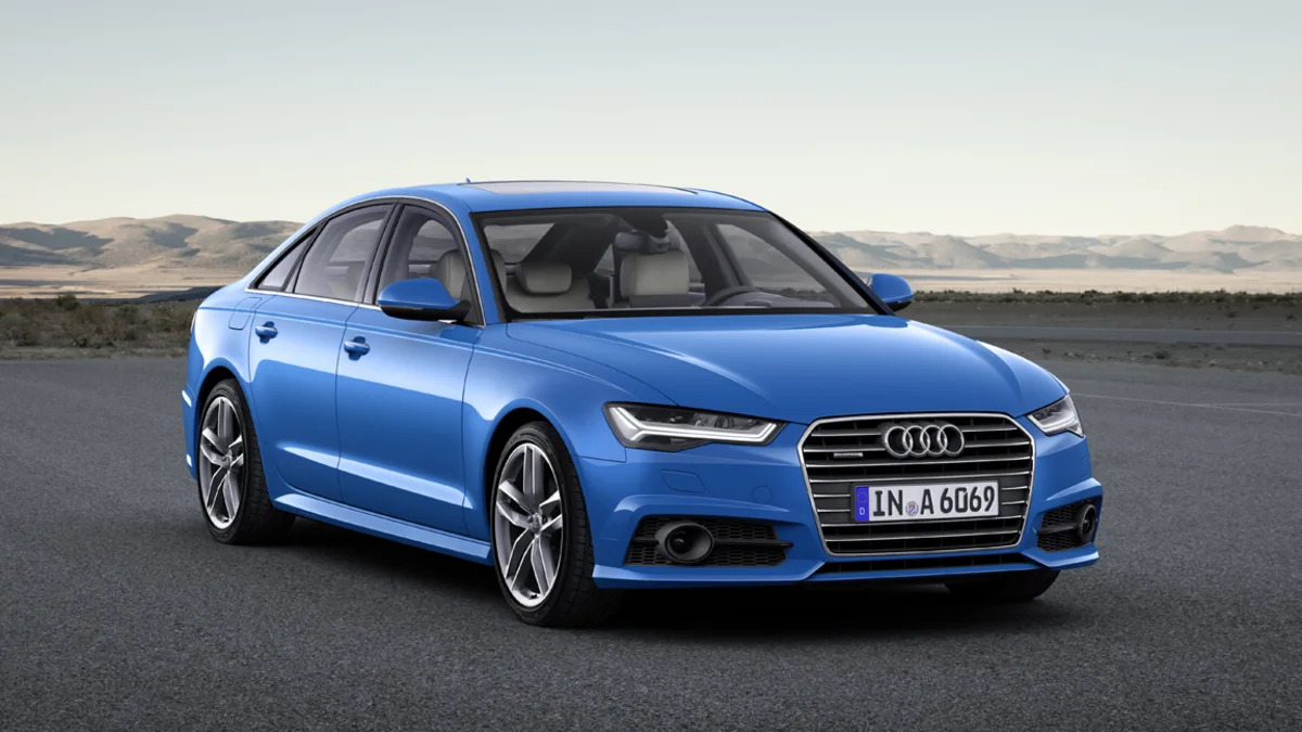 2017 Audi A6 static front 3/4