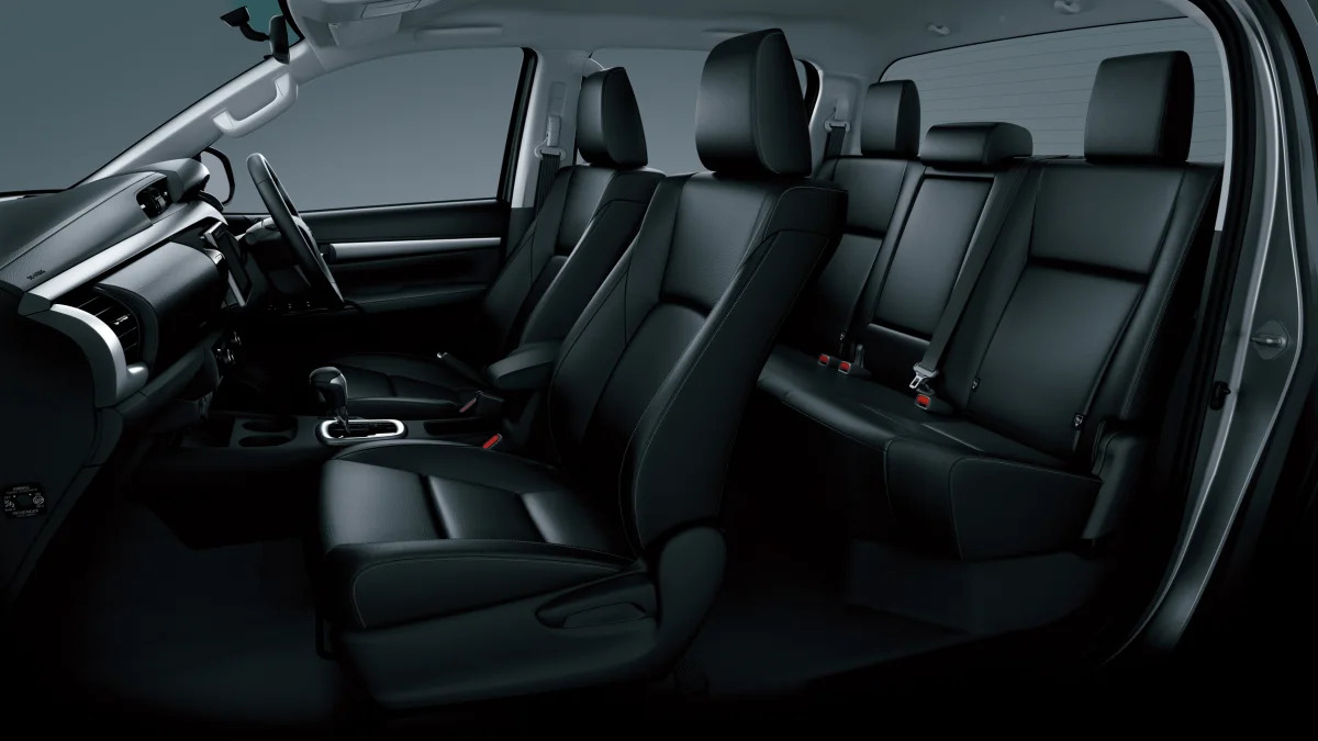 Toyota HiLux interior cabin