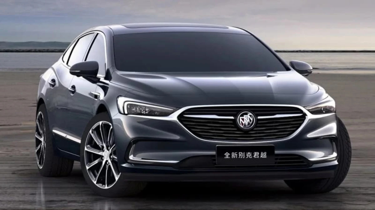 The 2020 Buick LaCrosse we won't get looks exceptional