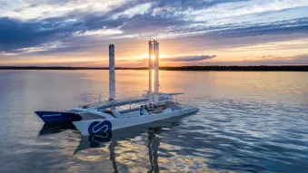 Toyota Energy Observer fuel cell catamaran boat