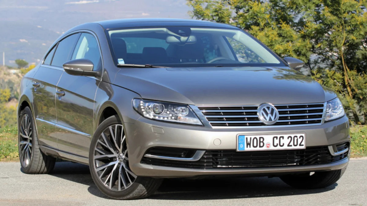 Volkswagen CC front angle